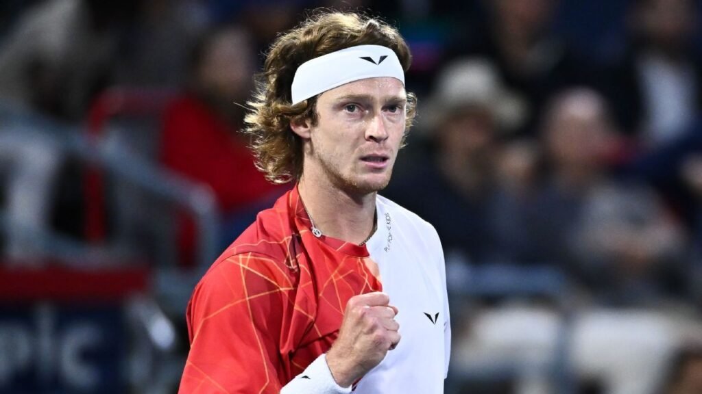 Andrey Rublev def. Matteo Arnaldi to reach National Bank Open final