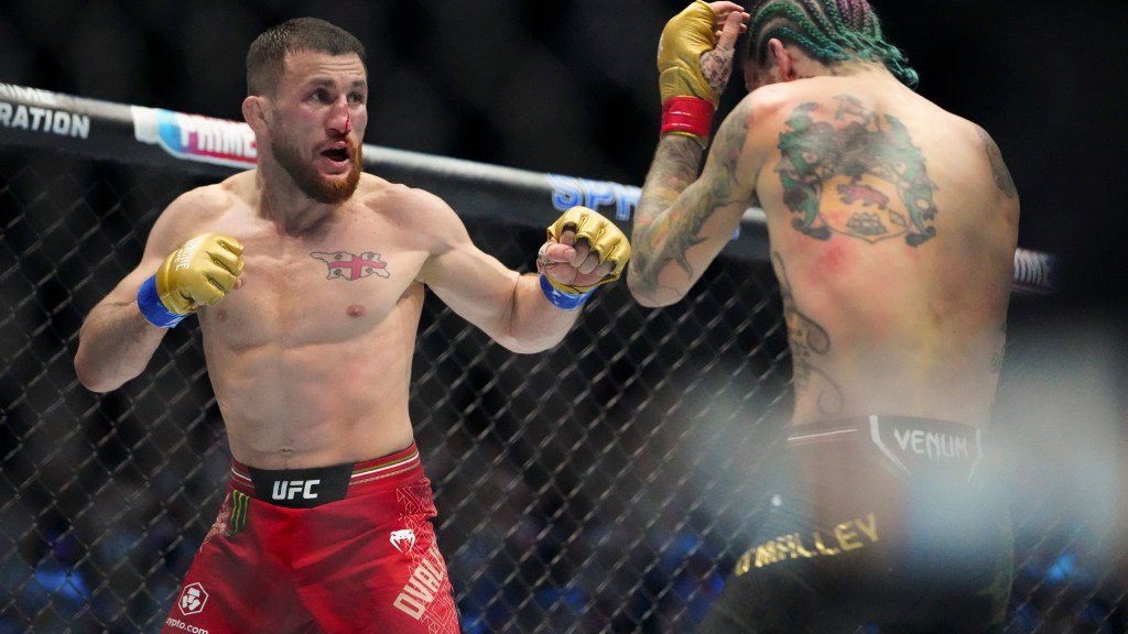 Merab Dvalishvili annoyed by Umar Nurmagomedov’s ‘easy’ UFC title shot