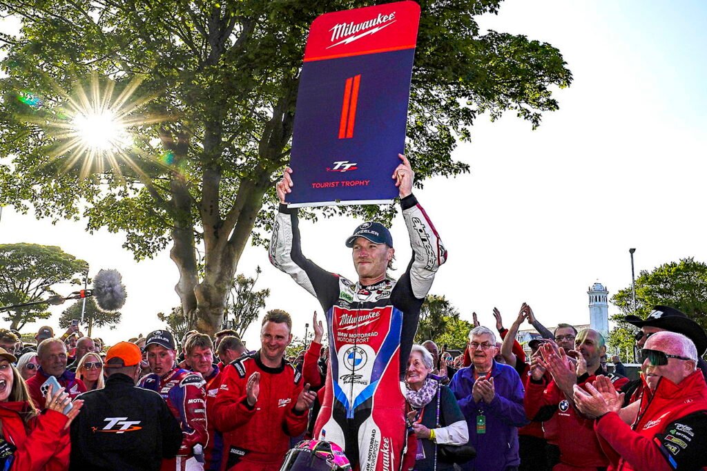 Davey Todd reveals ‘your life will change’ advice from John McGuinness after Senior TT win