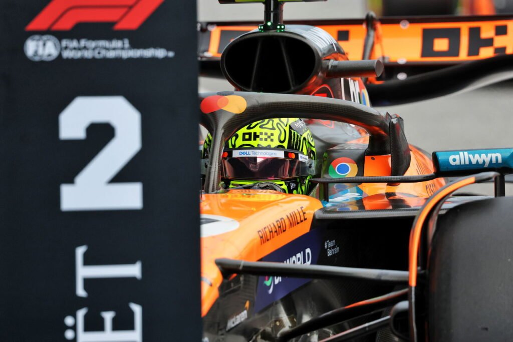 Lando Norris criticised for ‘overdriving’ after Spanish GP qualifying loss to Oscar Piastri