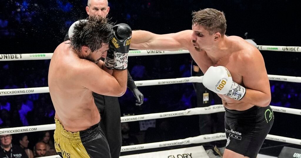 Glory 100 results: Rico Verhoeven dominates Artem Vakhitov for 13th straight title defense