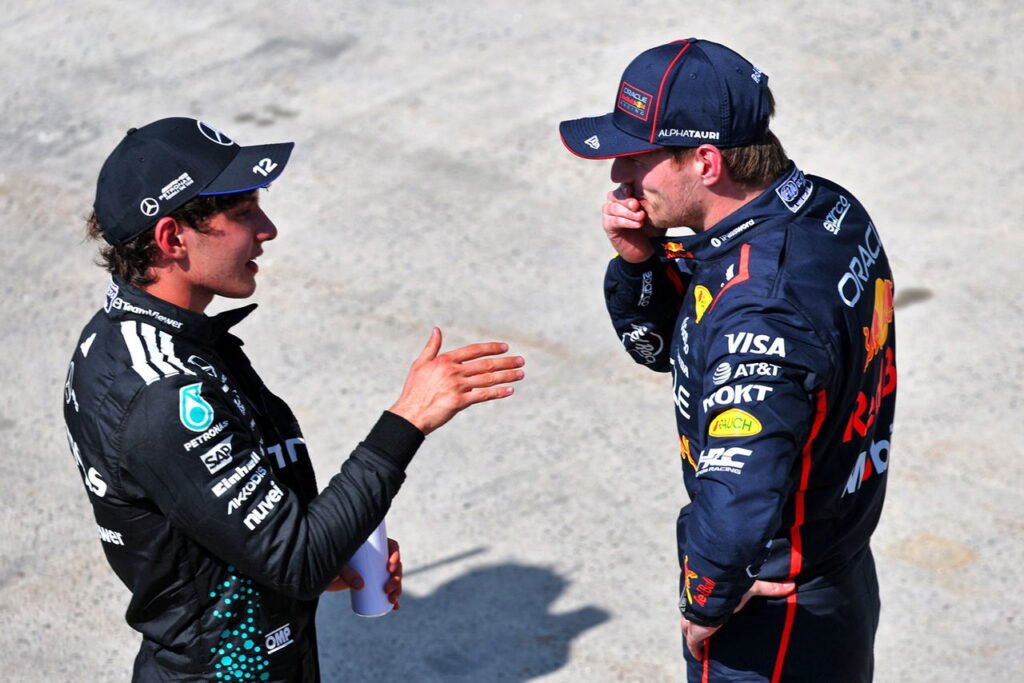The “great qualities” Max Verstappen sees in F1 rookie Kimi Antonelli